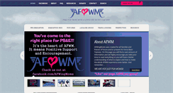 Desktop Screenshot of afwm.org